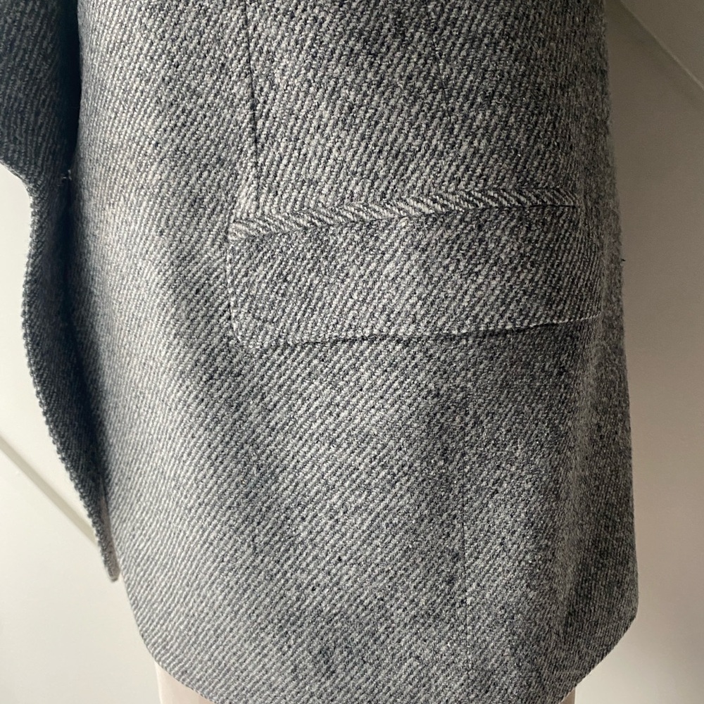 Smythe Single Breast Tweed Wool Aplca Silk Blend  Blazer - 8 - Picture 8 of 15